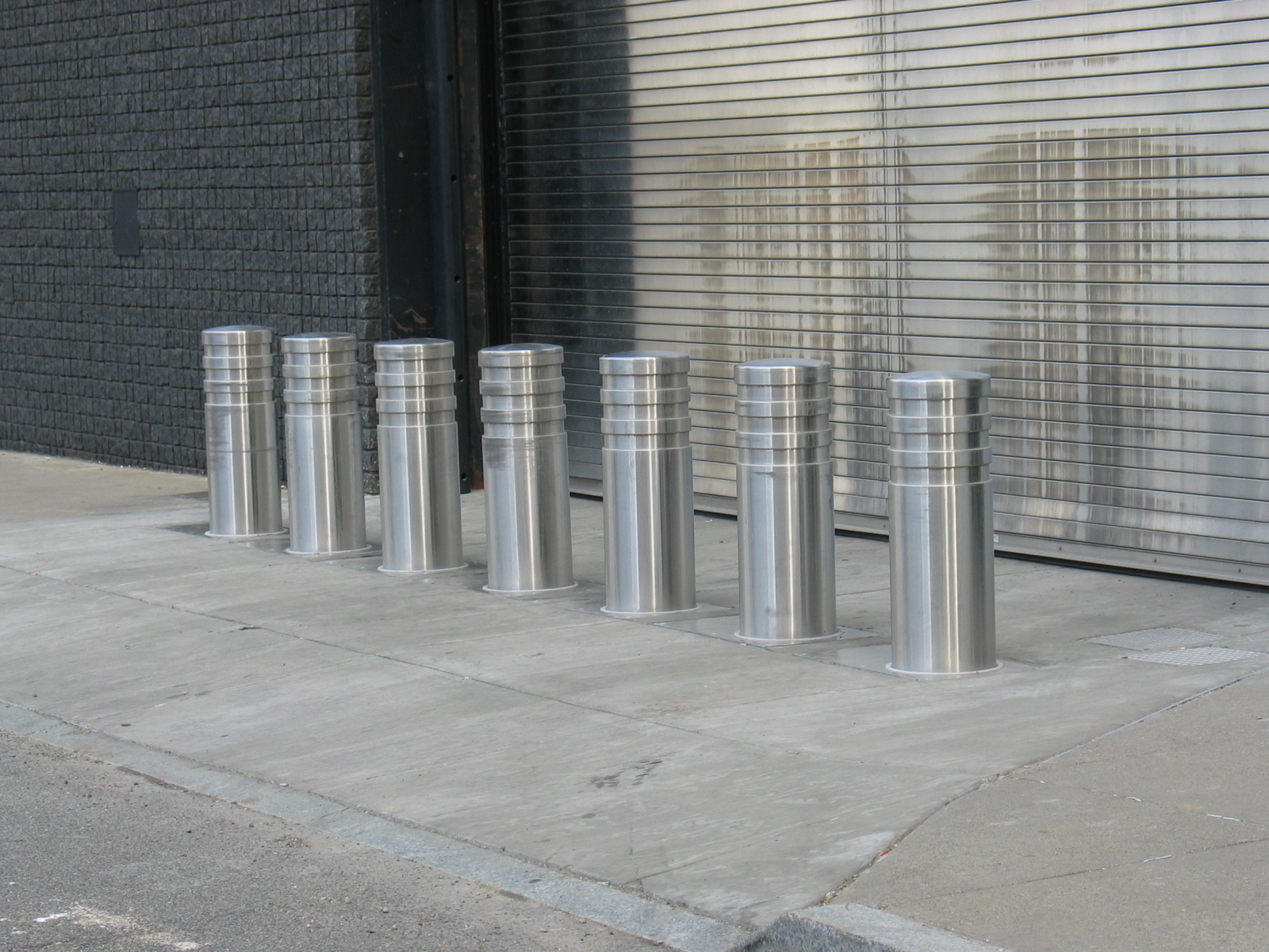 K-Rated Bollards - DoS K12 NMSB VI Stainless Steel Bollard Cover - Vehicle Security Nasatka Security